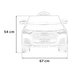 Audi Q7 NEW LIFT Black - Toy Vehicle