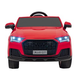 Vehicul Audi Q7 NEW LIFT roșu pentru copii