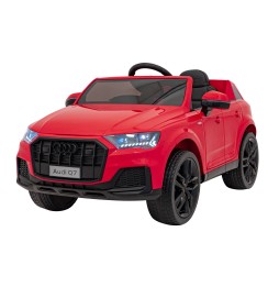 Vehicul Audi Q7 NEW LIFT roșu pentru copii