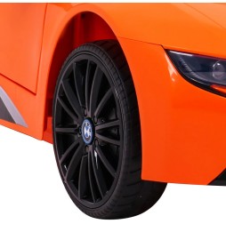 Bmw i8 lift mașină electrică cu telecomandă și led