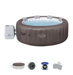 Lay-z-spa dominica smart hydrojet jacuzzi bestway