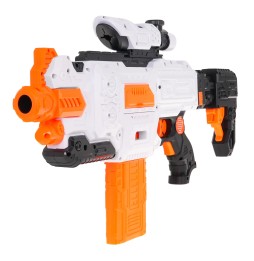 Fast Pioneer White Rifle - Semi-Automatic for Kids