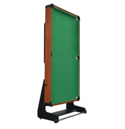 6 ft Pool Table with Green Cloth and Accessories