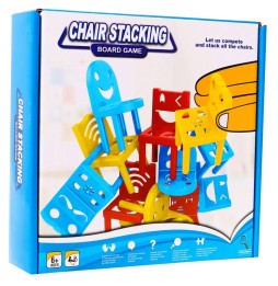 Skill Game Tower of Chairs for Kids and Adults