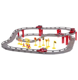 Firefighter Racing Track for Kids