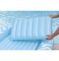 Sun Kiss BESTWAY Inflatable Mattress with Backrest