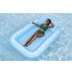 Sun Kiss BESTWAY Inflatable Mattress with Backrest