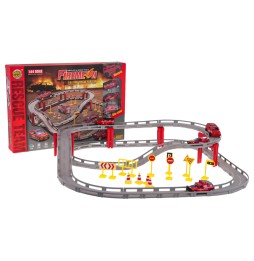 Firefighter Racing Track for Kids