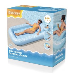 Sun Kiss BESTWAY Inflatable Mattress with Backrest