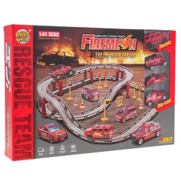 Firefighter Racing Track for Kids