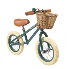 Banwood FIRST GO! Green Balance Bike for Kids