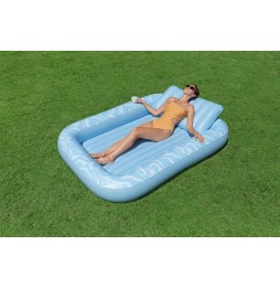 Sun Kiss BESTWAY Inflatable Mattress with Backrest