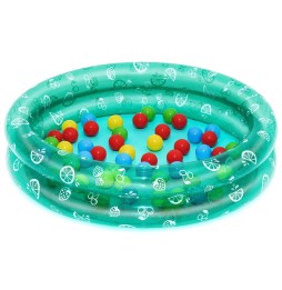 Green Pool 91x20cm with Balls by Bestway