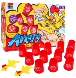 Dexterity Game for Kids 3+ Angry Chicken