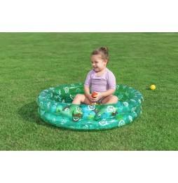 Green Pool 91x20cm with Balls by Bestway