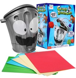 Crazy Trash Can Game - Family Fun