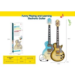 Guitar and Microphone Set for Kids Aged 3+