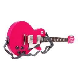 Pink Guitar Set with Microphone for Kids