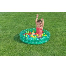 Green Pool 91x20cm with Balls by Bestway