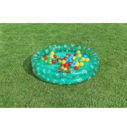 Green Pool 91x20cm with Balls by Bestway