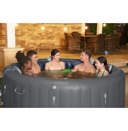 Lay-z-spa santorini smart hydrojet pro jacuzzi bestway