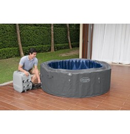 Lay-z-spa santorini smart hydrojet pro jacuzzi bestway