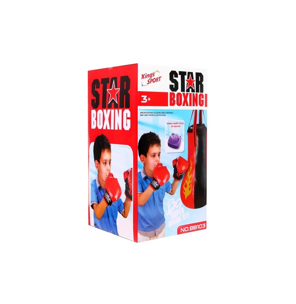 Interactive Boxing Set for Kids with Sounds