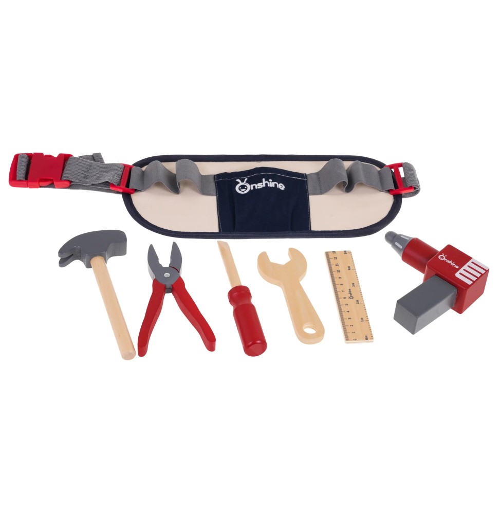 Wooden Tools Set for Kids 3+ Handyman Kit