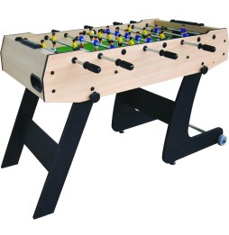 Wooden Folding Foosball Table for Kids and Adults