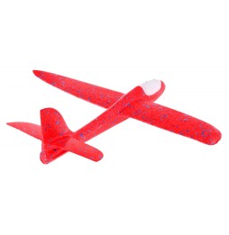 Styrofoam Airplane Model with Light for Kids