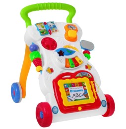 Interactive Toddler Walker with Sensory Board