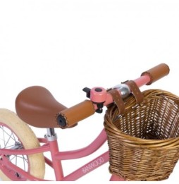 Bicicletă de echilibru Banwood FIRST GO! coral pentru copii