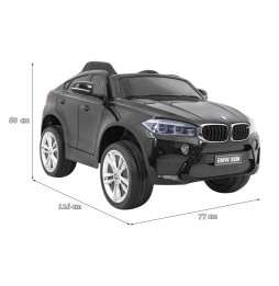 Bmw x6m elektryczne autko dla dzieci czarny z pilotem