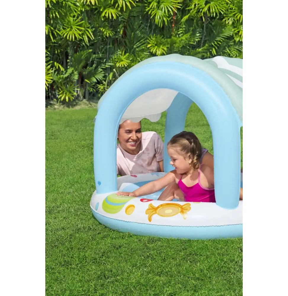 Bestway Kids Pool with Inflatable Sunshade