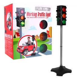 Interactive Traffic Light Toy with Sound Effects