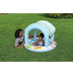 Bestway Kids Pool with Inflatable Sunshade