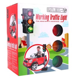 Interactive Traffic Light Toy with Sound Effects