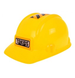 Kids Battery-Powered Excavator with Helmet and Scoop