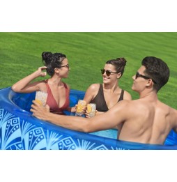 Piscina modele boho 168/53 cm bestway - perfectă pentru vară