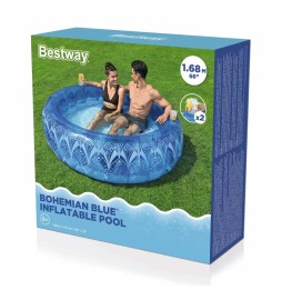 Piscina modele boho 168/53 cm bestway - perfectă pentru vară