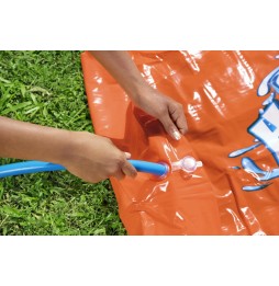 Tobogan dublu 488cm bestway cu patch pentru copii 3+