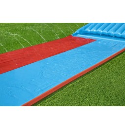 Tobogan dublu 488cm bestway cu patch pentru copii 3+