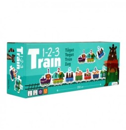 Puzzle large train for counting, 20 pieces