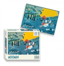 Moomin Artistic Puzzle 1000 Pieces - Blue