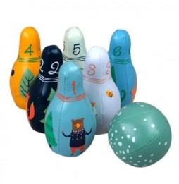 Soft Bowling Pins for Kids with Balls