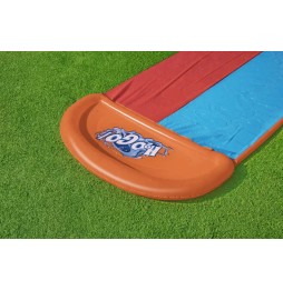 Tobogan dublu 488cm bestway cu patch pentru copii 3+