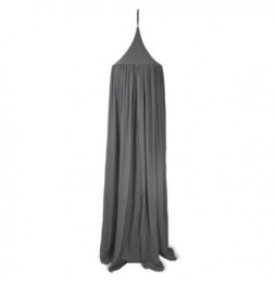 Filibabba bao canopy stone grey - organic cotton