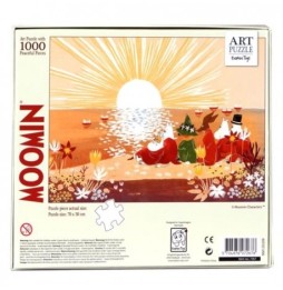 Artistic Moomins Puzzle 1000 pcs - Red