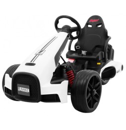 Gokart electric Bolid XR-1 pentru copii - Alb