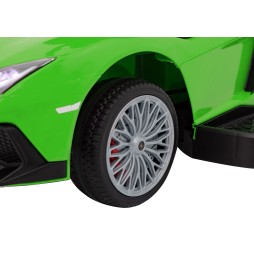 Lamborghini Aventador SV Green Ride-On Toy